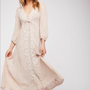 FREE PEOPLE Embroidered Fable Dress